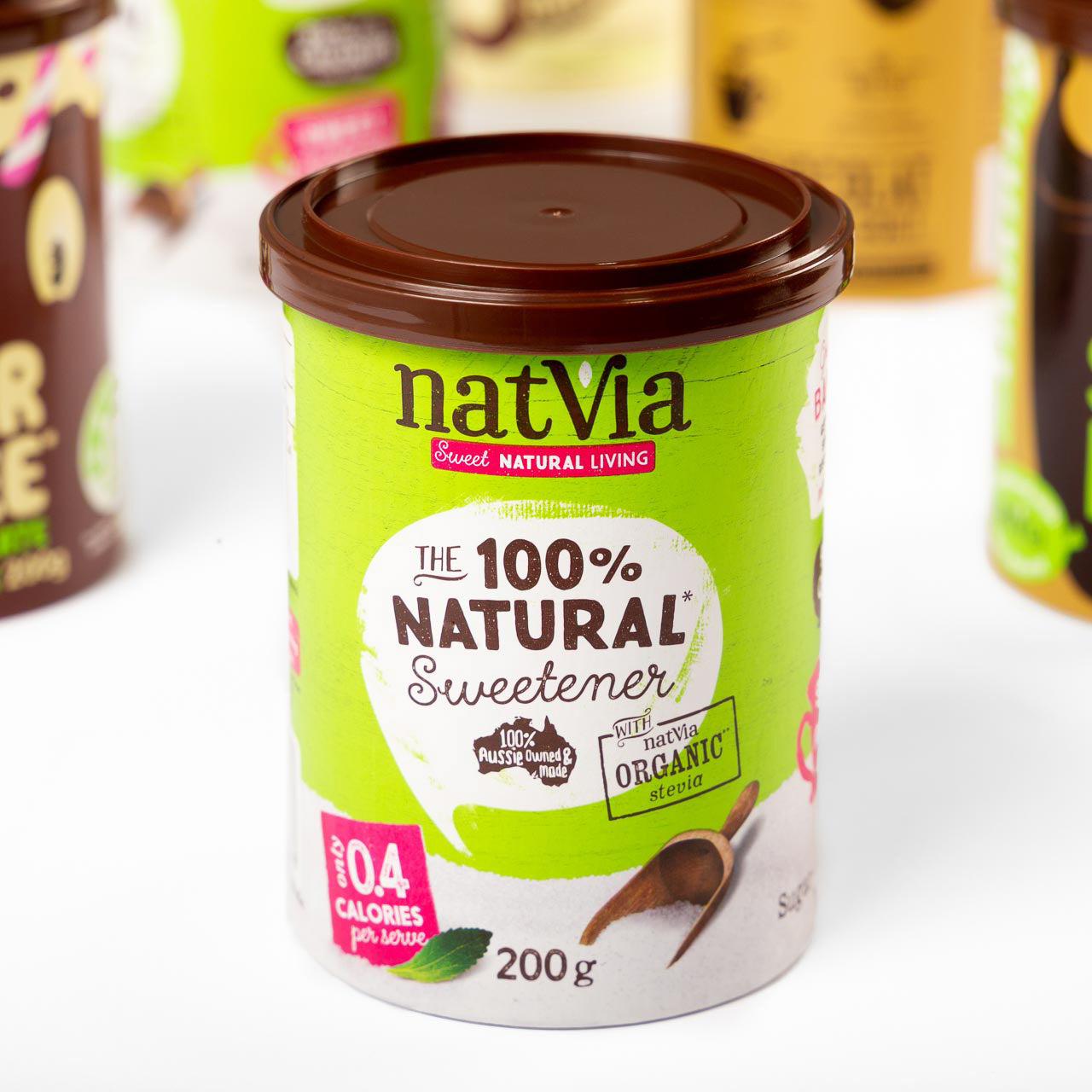 Natvia Rigid Composite Packaging – Zipform Packaging
