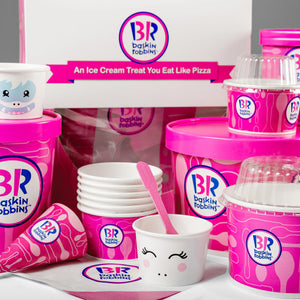 QSR Ice Cream Packaging Range Range